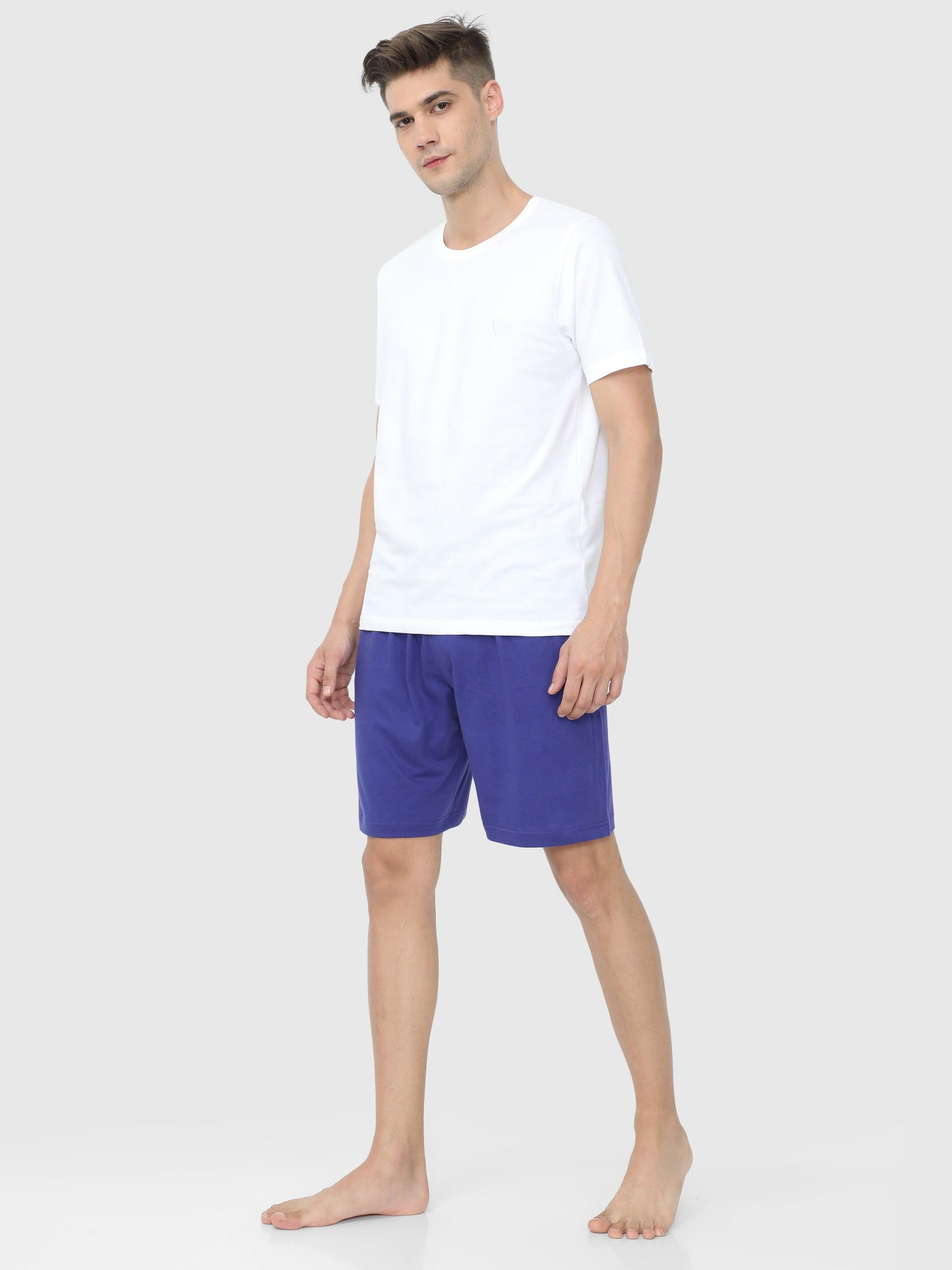 MEN'S NAVY PC SHORTS CMBD-2006