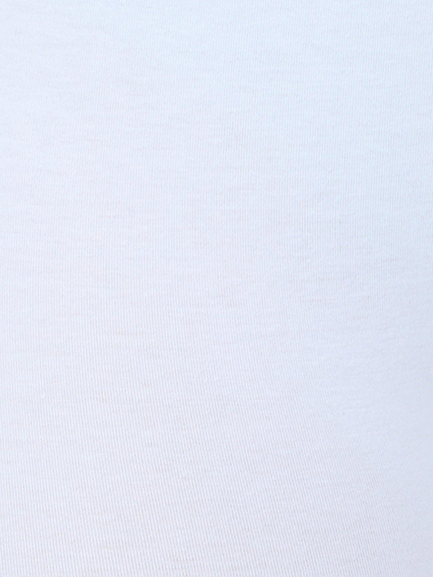White Solid Biker Shorts