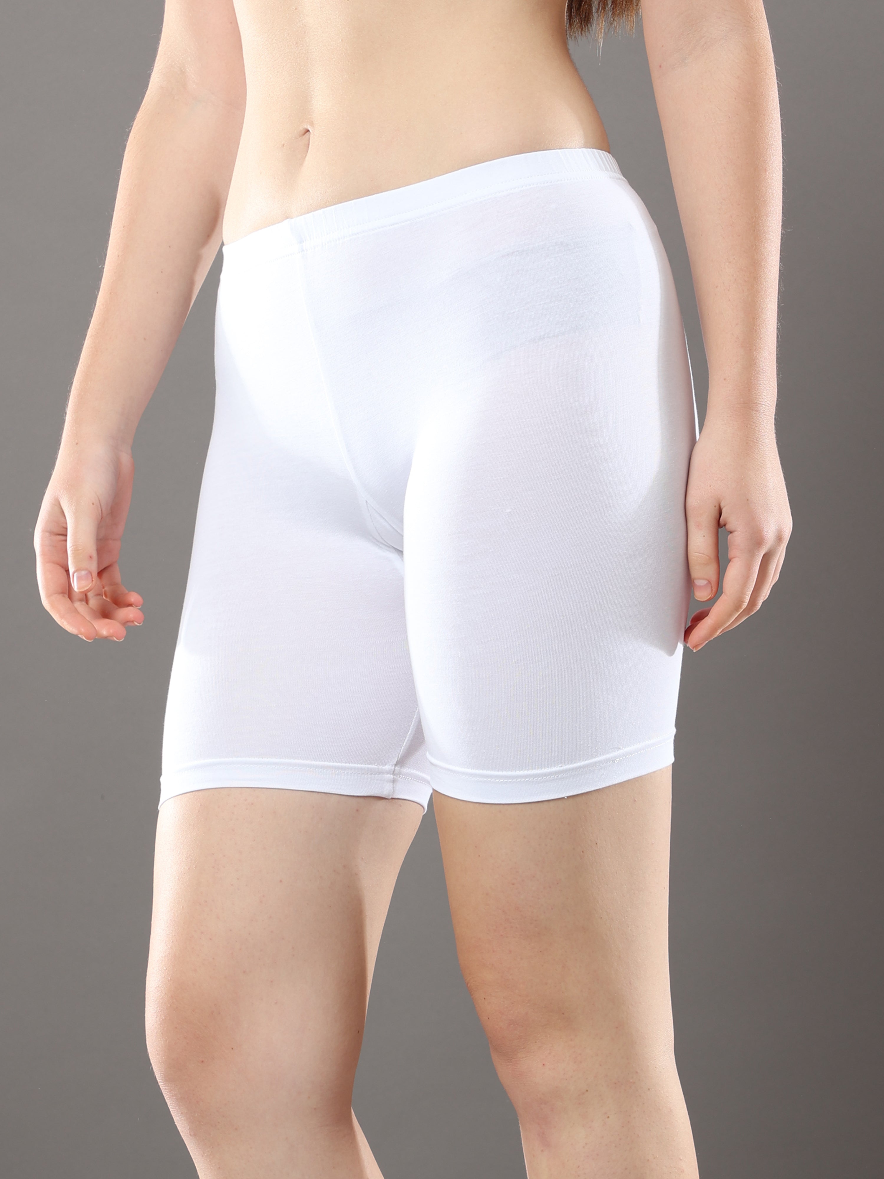 White stretch cheap shorts womens