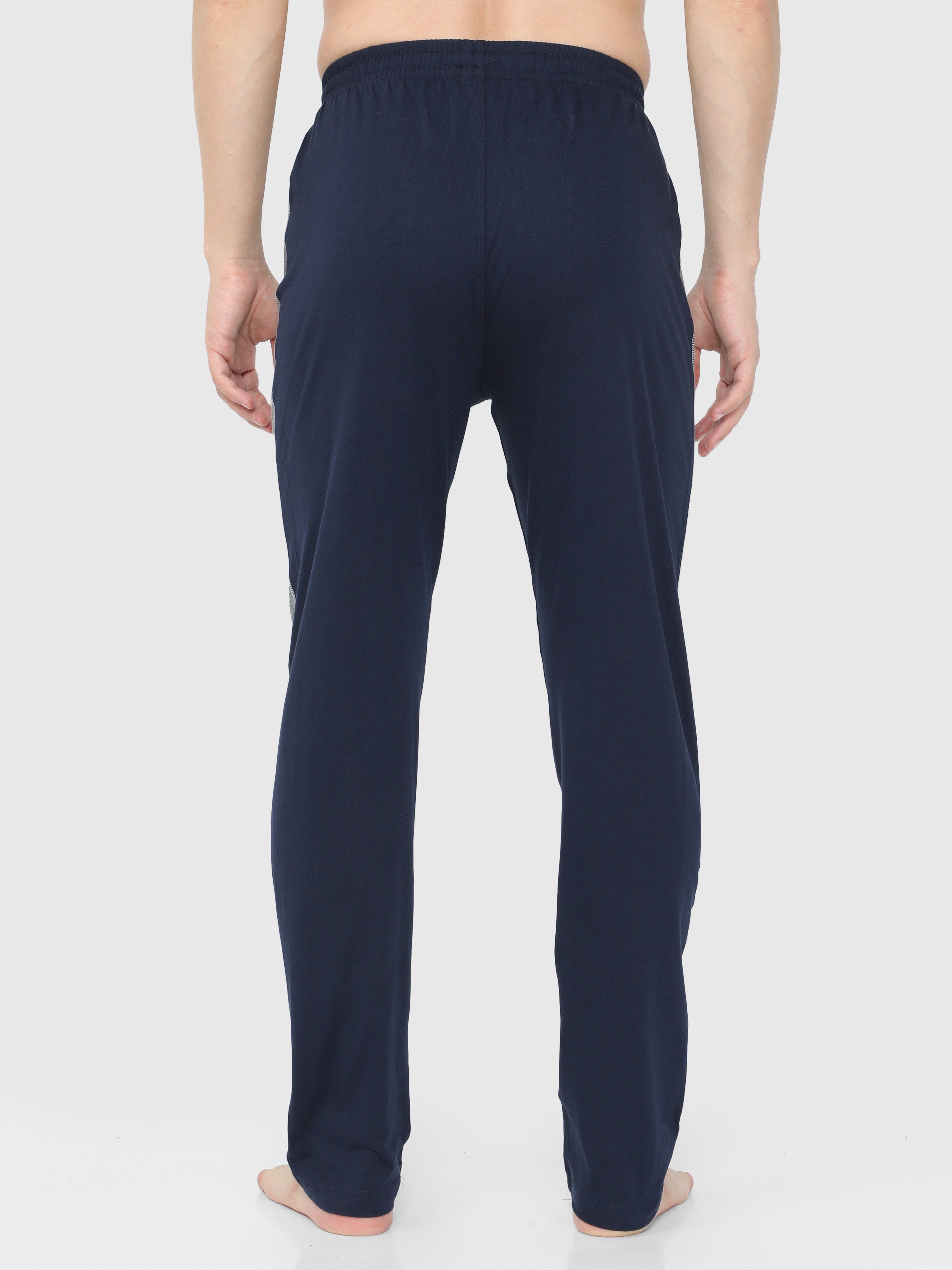 Buy Carltron Men Blue Solid Cotton Blend Track Pants Online at Best Prices  in India - JioMart.