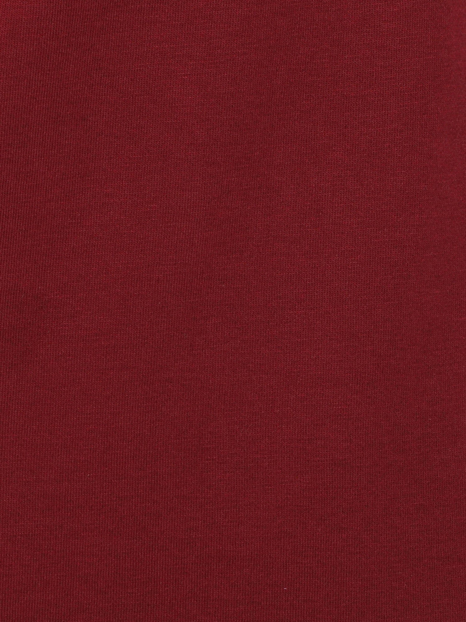 Garnet Red Printed T-Shirt CWTP-17011