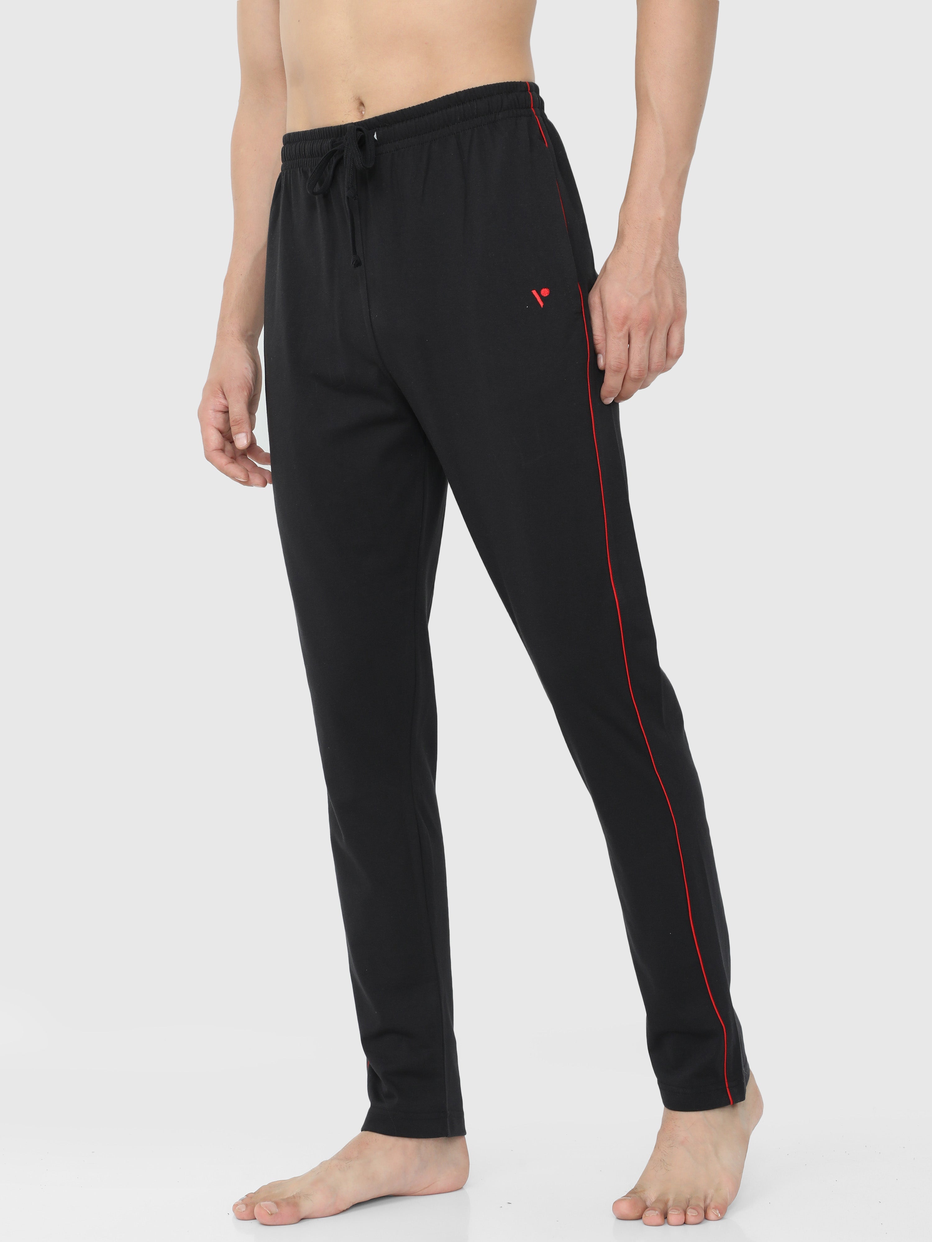 Trackpants: Shop Online Women Navy Blue Polyester Trackpants | Cliths