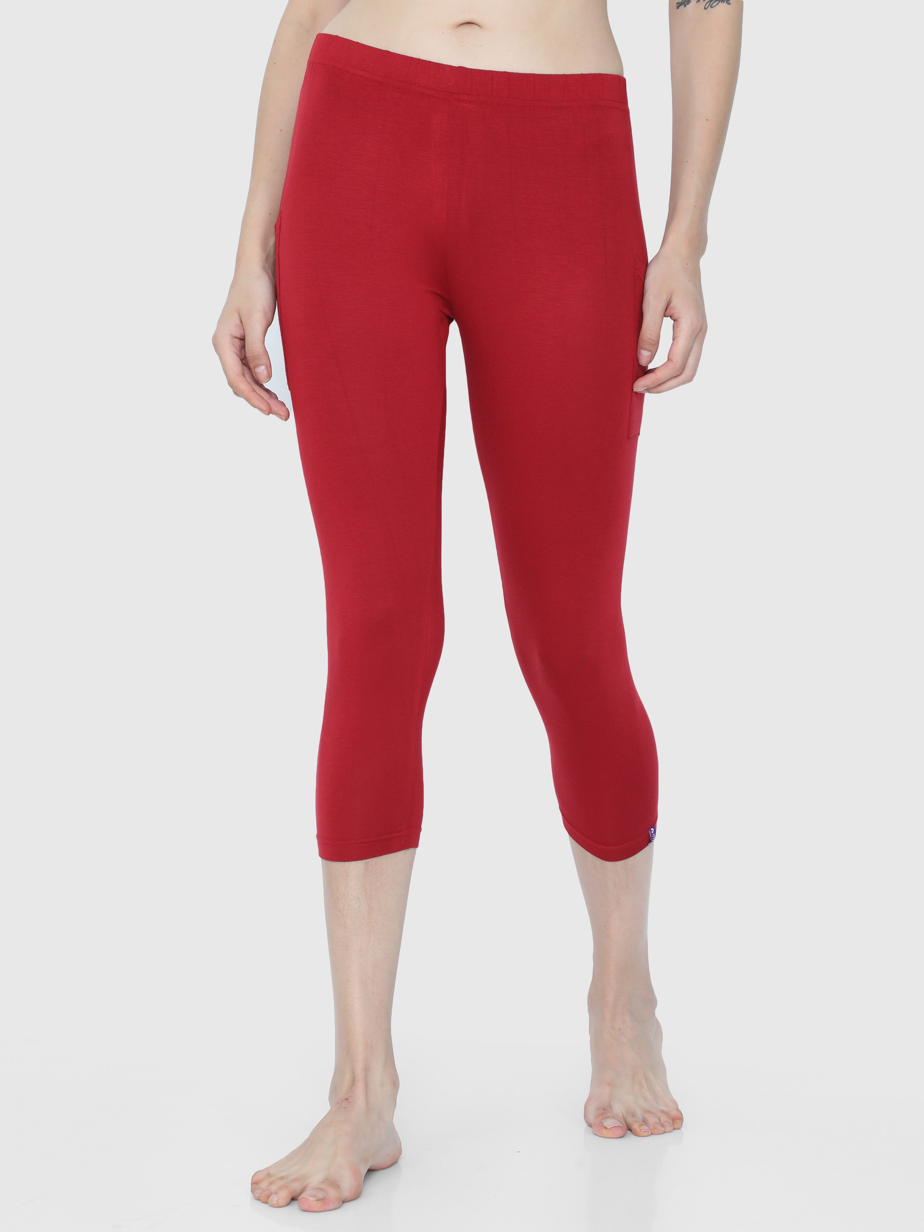 Buy online Black Solid Ankle Length Legging from Capris & Leggings for  Women by Clovia for ₹1000 at 67% off | 2024 Limeroad.com