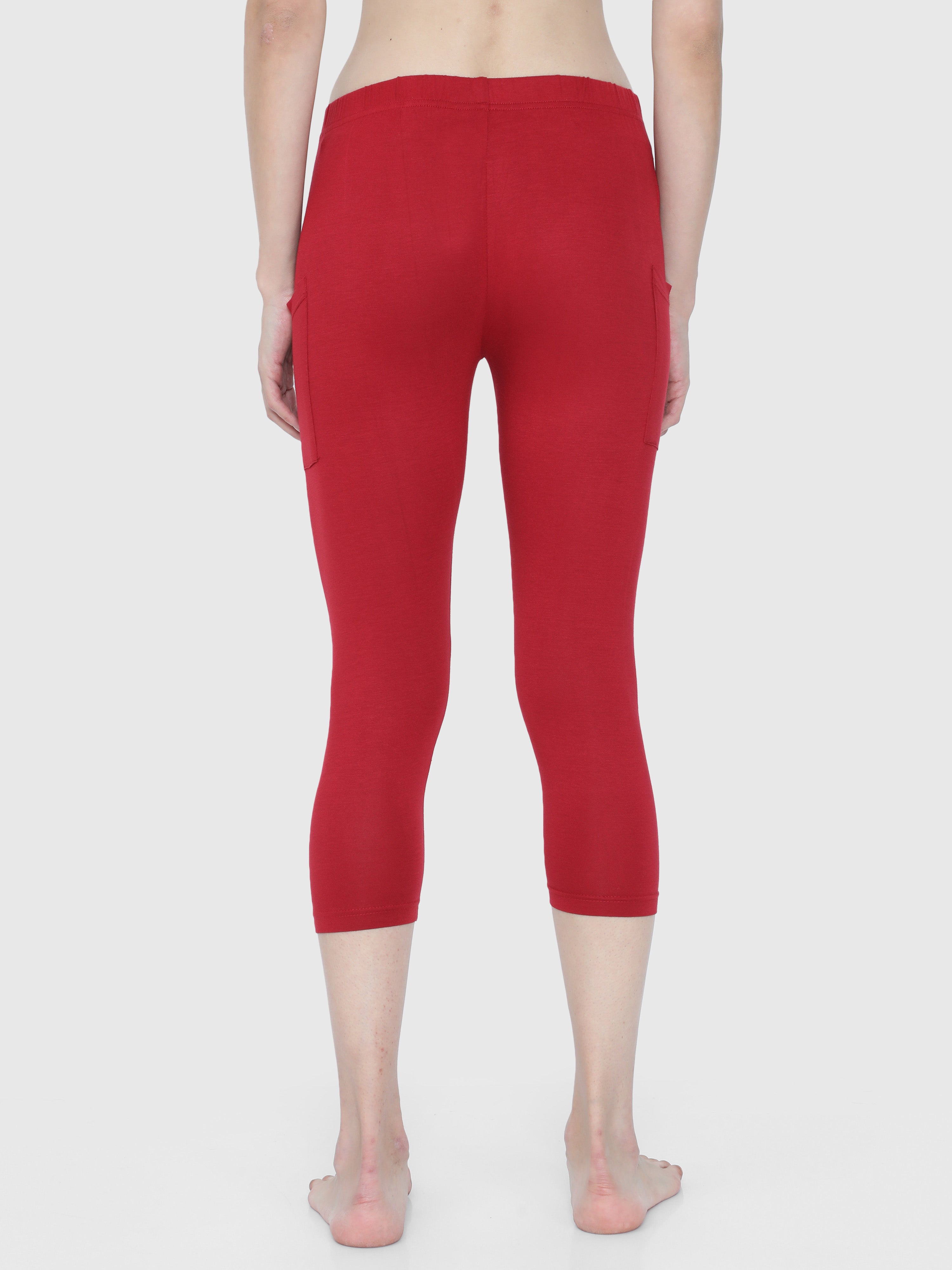 Turmeric color ladies cotton lycra premium leggings stitching-LGD51