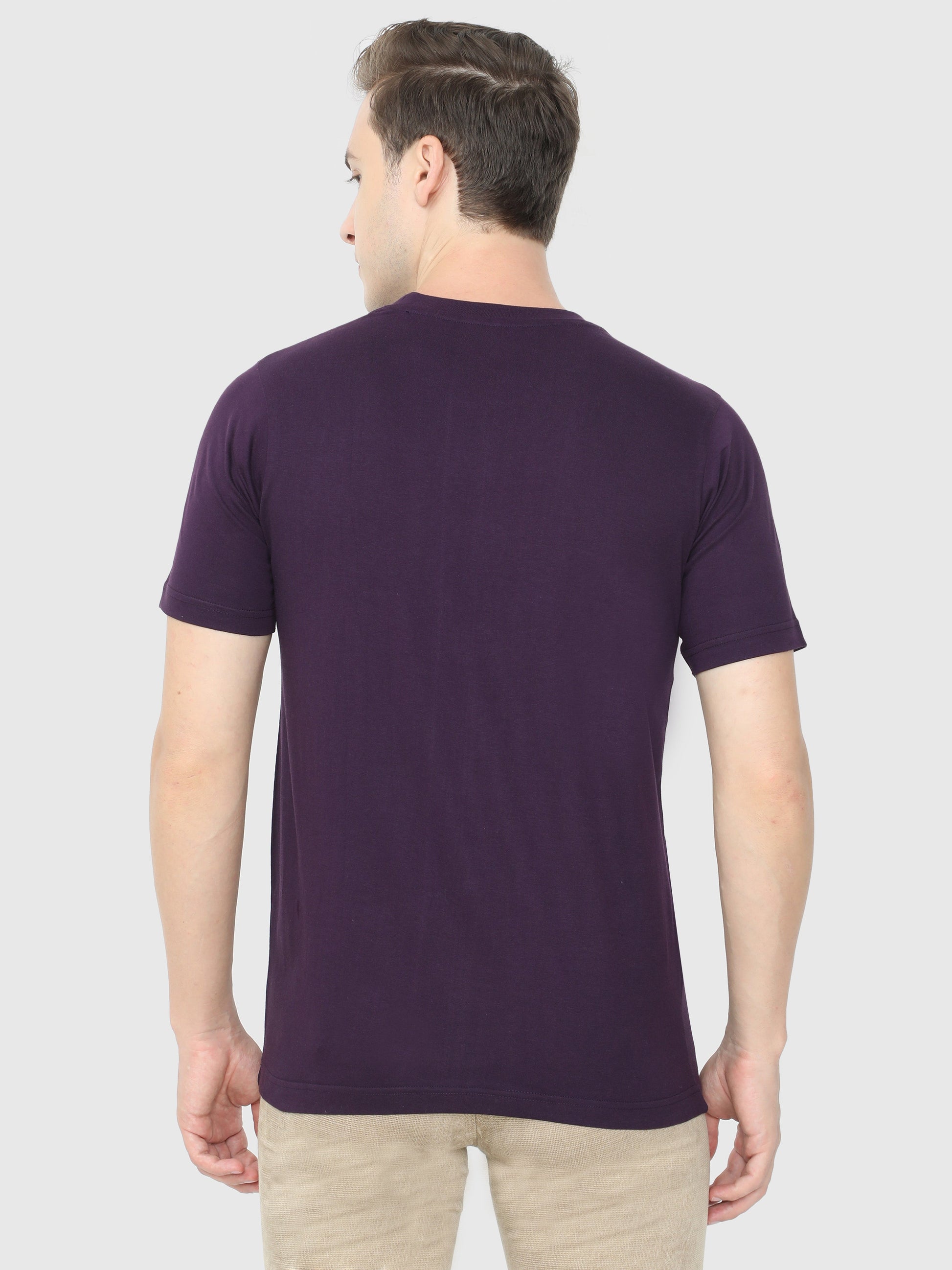 Mens Half Sleeve Printed T Shirt
