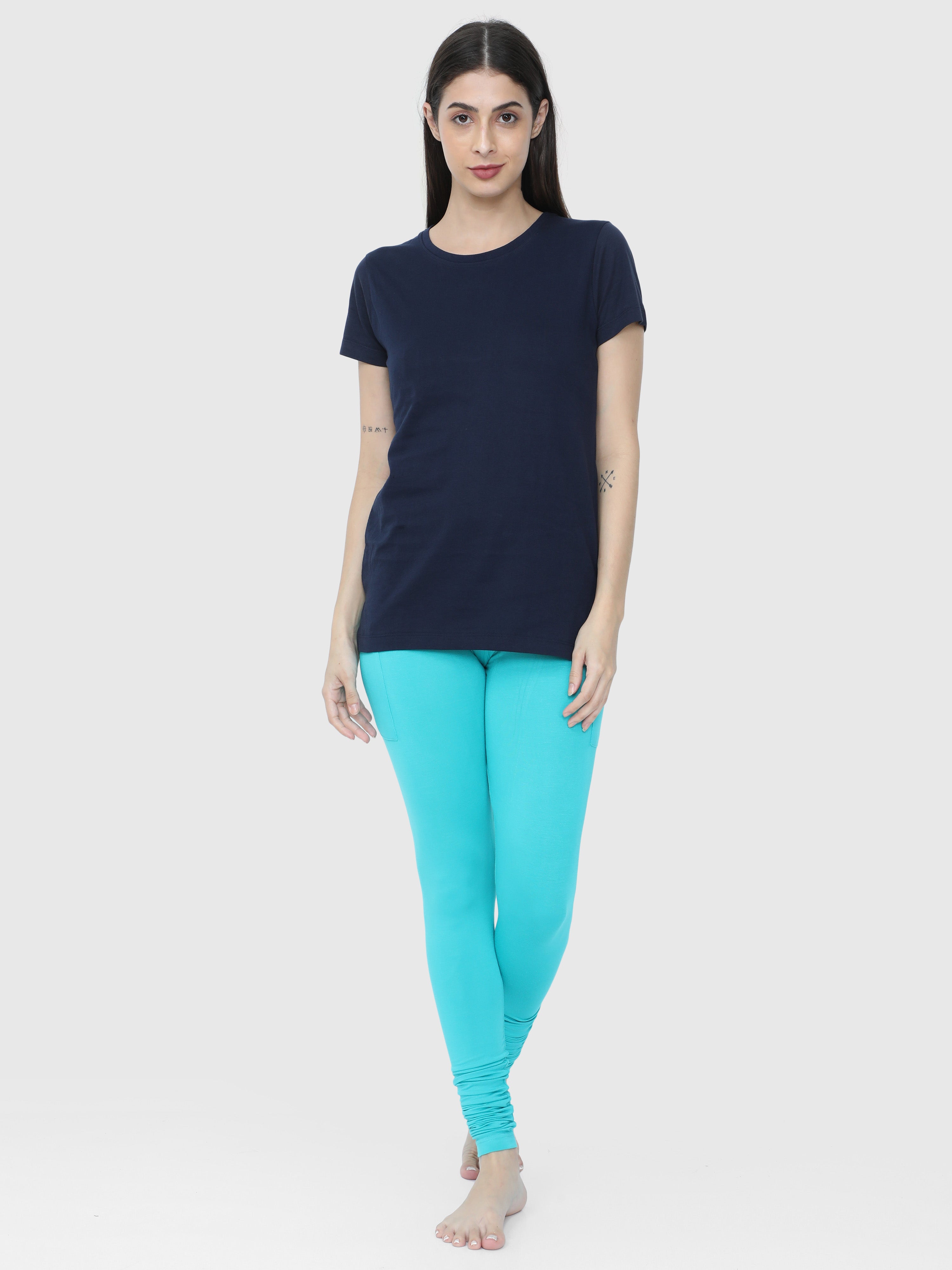 Neeru's Womens Lycra Fabric Rama Colour Leggings for Women in Latur at best  price by Shri Jai Collection - Justdial